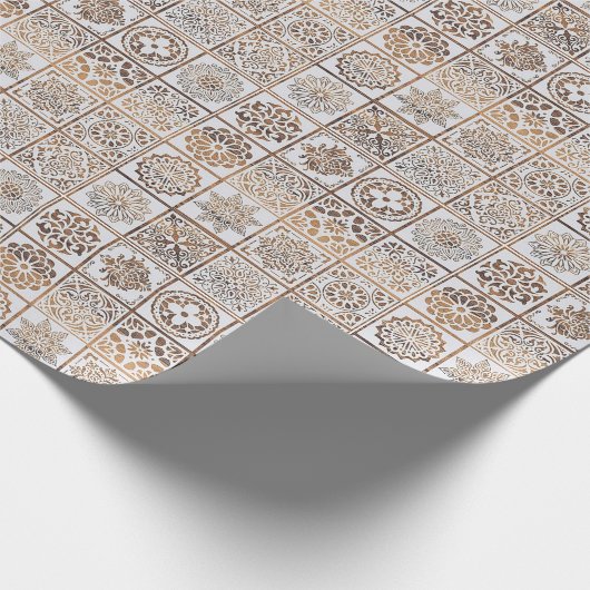 Geometrische vormgeving cadeaupapier (Hoek)