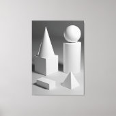 Geometrische vormgeving canvas afdruk (Voorkant)