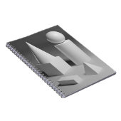 Geometrische vormgeving notitieboek (Rechterzijde)