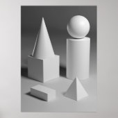 Geometrische vormgeving poster (Voorkant)