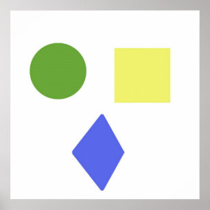 geometrische vormgeving poster