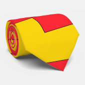 Geometrische Vreugde Stropdas (Opgerold)