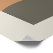 Geometrische wandkunst poster (Hoek)