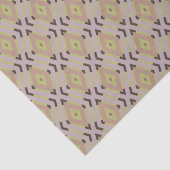 Geometrische Warm Neutrals Diamonds Craft Tissuepapier (Detail)