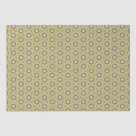 Geometrische Warm Neutrals Hexagon Bullseyes Craft Tissuepapier