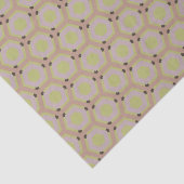 Geometrische warme neutrale honingraat ambacht tissuepapier (Detail)