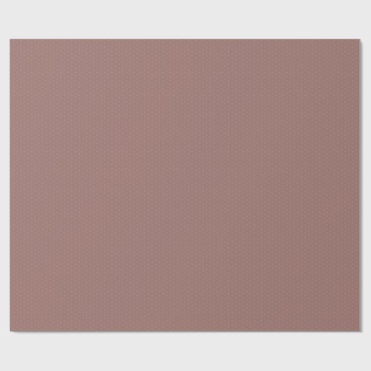 Geometrische warme neutralen Beige Polka Dots Cadeaupapier (Vlak)