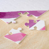 Geometrische Waterverf Abstract Naadloos Patroon Legpuzzel (Zijkant)