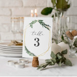 Geometrische waterverf begrotingsgoud kaart<br><div class="desc">Een gedurfd modern design met een gouden geometrische lijst met een mooie bladbladerblaasje van de waterverf. Dit elegante bijtende collectie is een geweldige aanvulling op een herfst of lenteverbruiloft en biedt alle producten die u nodig hebt voor uw speciale dag - met uitzondering van de datums, uitnodigingen, tabelplanners en nog...</div>