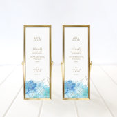 Geometrische Waterverf bruiloft Fotografie