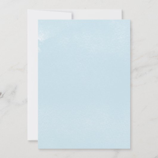 Geometrische Waterverf Kaart (Achterkant)