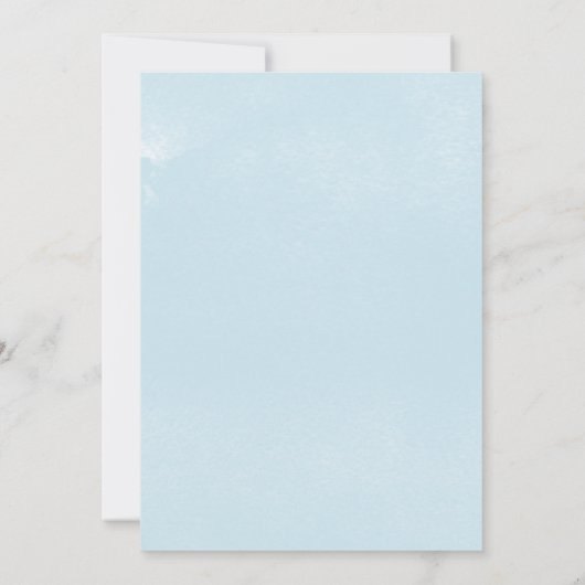 Geometrische Waterverf Monogram Weddenschap Kaart (Achterkant)