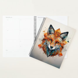 geometrische Waterverf Planner