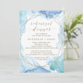 Geometrische Waterverf repetitie Kaart (Staand voorkant)