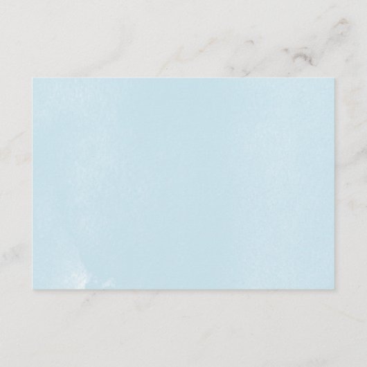 Geometrische Waterverf Silver Details Invoegen Kaa Informatiekaartje (Achterkant)