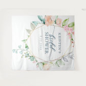 Geometrische Waterverf Vrijgezellenfeest van de Fl Wandkleed (Voorkant (horizontaal))