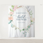 Geometrische Waterverf Vrijgezellenfeest van de Fl Wandkleed (Voorkant)