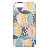 Geometrische waterverven Case-Mate iPhone case (Achterkant)