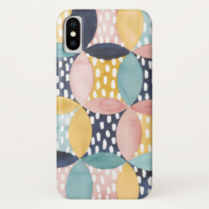 Geometrische waterverven Case-Mate iPhone case