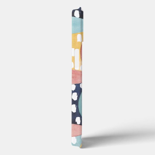 Geometrische waterverven Case-Mate iPhone case (Achterkant / Rechts)