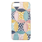 Geometrische waterverven Case-Mate iPhone case (Achterkant)