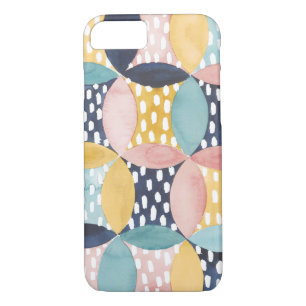Geometrische waterverven Case-Mate iPhone case