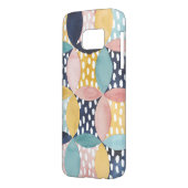 Geometrische waterverven Case-Mate samsung galaxy hoesje (Achterkant Links)