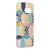 Geometrische waterverven Case-Mate samsung galaxy hoesje (Back/Rechts)