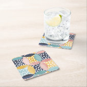 Geometrische waterverven kartonnen onderzetters (Insitu)