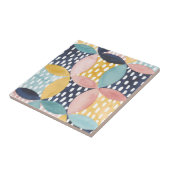 Geometrische waterverven tegeltje (Zijkant)