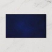 Geometrische website van Royal Blue Sunflower Informatiekaartje (Achterkant)