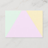 Geometrische weduwschappen van gesteente informatiekaartje (Achterkant)