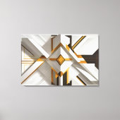 Geometrische weelde canvas afdruk (Voorkant)