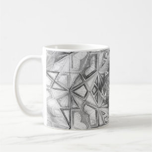 Geometrische Werelden Koffiemok