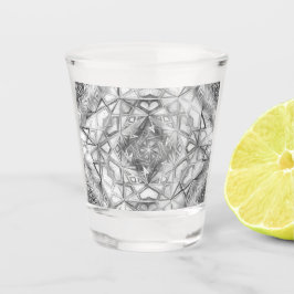 Geometrische Werelden Shot Glas