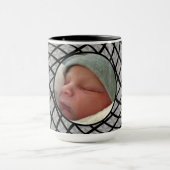 geometrische werveling mok (Midden)