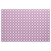 Geometrische Witte Diamanten op de Stof van de (Yard (91,4 cm))