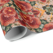 geometrische woestijnbloom cadeaupapier (Rol Hoek)