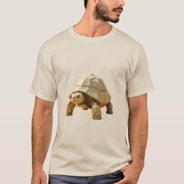 Geometrische woestijnschildpad t-shirt
