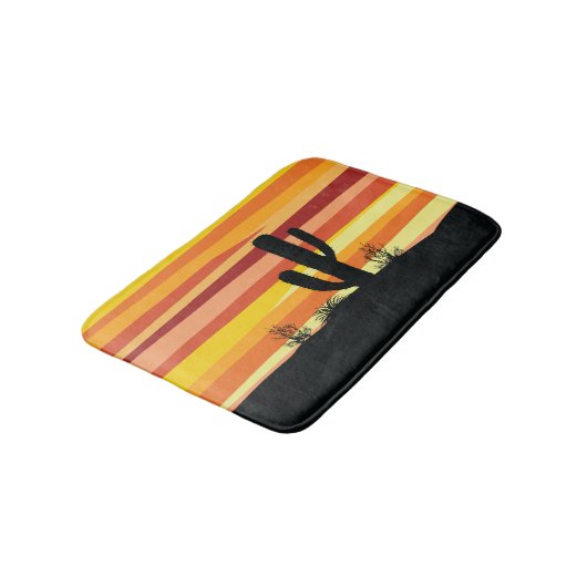 Geometrische woestijnzon badmat (Gekanteld)