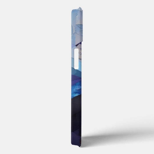 Geometrische Wolf Mountain Blanket Case-Mate iPhone Case (Achterkant / Rechts)