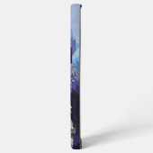 Geometrische Wolf Mountain Blanket Samsung Galaxy Hoesje (Linkerkant)