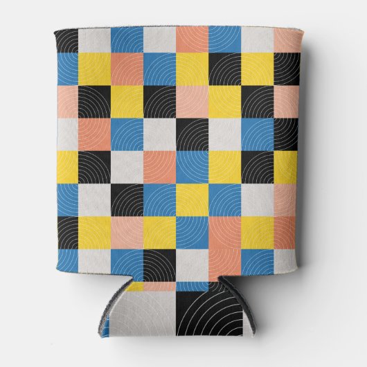 Geometrische wonderen: Creatieve continuïteit Blikjeskoeler (Voorkant)
