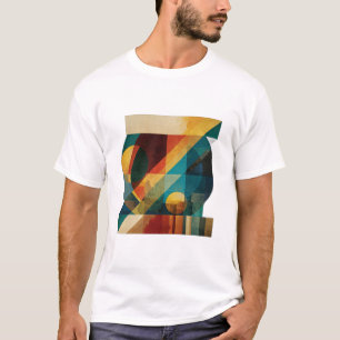 Geometrische “Z” – Abstract mid-century monogram T-shirt