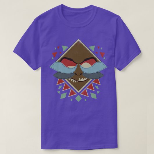Geometrische zak van Devouring T-shirt (Design voorkant)
