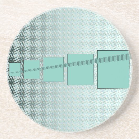 Geometrische Zeeen Onderzetter (Voorkant)