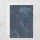 Geometrische zeemacht, goud, zwarte Waterverf Kaart (Achterkant)