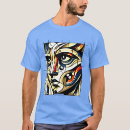 geometrische ziel t-shirt