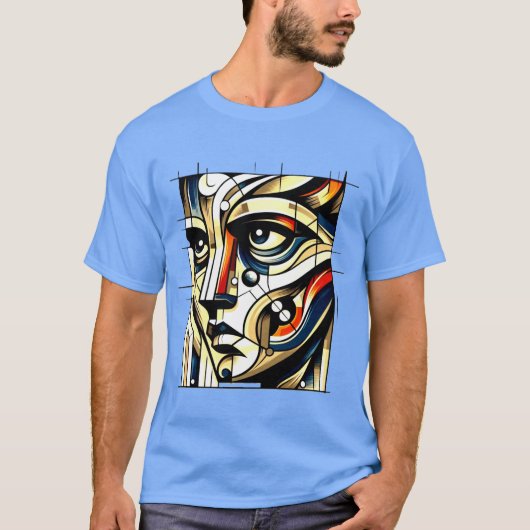 geometrische ziel t-shirt (Voorkant)