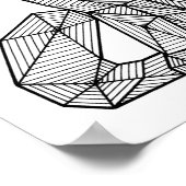 Geometrische zitplaats, voorzijde poster (Hoek)